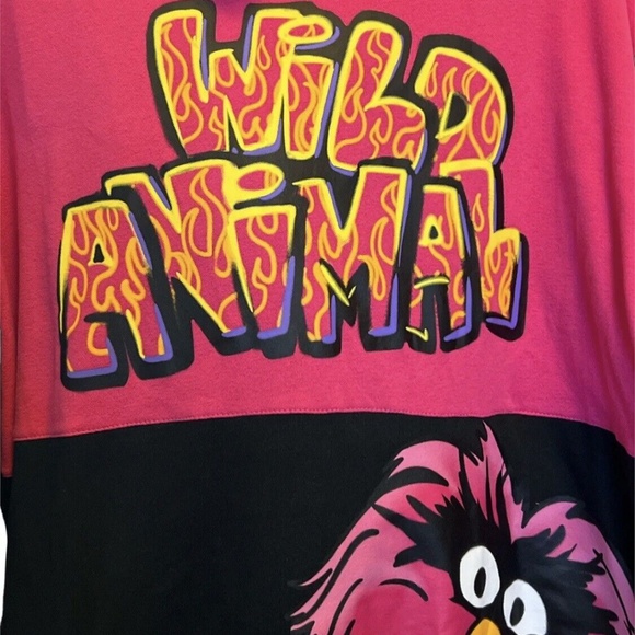 Disney Adult Muppets Red Animal Hoodie Sweater XXL SOFT NEW - Picture 5 of 5